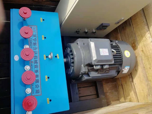 鋼絞線穿束機操作過程